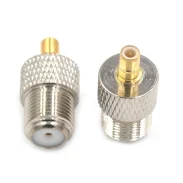 RF Connector SMBF-JK-KJ F Imperial Female to SMB Male Coaxial Adapter