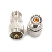 RF Connector UHF-JK M-JK Male to Female Straight-Through SL16 Dual-Pass Adapter