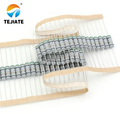 Various electronic resistors used in circuit applications