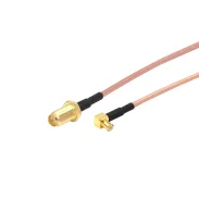 Rf Adapter Rg316 Extension Cable Curved Male Mcx-jw To Sma-k Straight Head External Screw Inner Hole Connection Feeder1