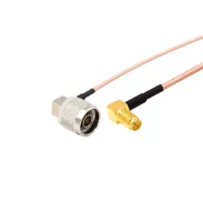 Rf Antenna Extension Cable Sma Bent Female Pin To N Male Rpsma-jnk Oscilloscope Adapter Cable1