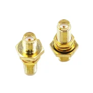 Rf Coaxial Antenna Connector Sma-kky With Nut Waterproof Ring Installation Double Female Head Total Length 24mm1