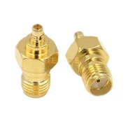 Rf Coaxial Connector Sma Outer Screw Inner Hole To Mmcx Male Adapter Sma-kmmcx-j Antenna Base1