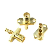 Rf Coaxial Connector Sma-kf-1.78 Opening 2 Holes Diamond Outer Screw Inner Hole Welding Feeder Head1