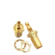 Rf Coaxial Terminal Sma-ky-1.78 Double Window Opening Outer Screw Inner Hole Tooth Length 11mm 1