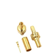 Rf Connector Crc9 Male Crimping Rg316174 Wiring Full Copper Gold-plated Crc9-j-1.5 Connector1