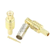 Rf Connector Mcx-j-1.5 Mcx Wiring Connector Inner Pin Crimping Rg316 Feeder To Right Angle Male1