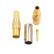 Rf Connector Mmcx-k-1.5 Mmcx Terminal Connector Crimping Rg316 Feeder Right Angle Female1