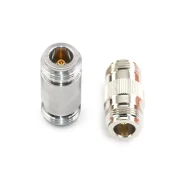 Rf Connector N-type Adapter N-kk N Female To N Female L16 Double-pass Female Double Female1