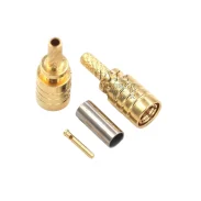 Rf Connector Smb Connector Smb-k-1.5 Smb Straight Female Inner Hole Pressure Welding Rg316 Feeder Connector1
