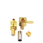 Rf Feeder Smb Connector Smb-jw-1.5 Curved Male Inner Needle Connector Rg316 Crimp Feeder Connector1