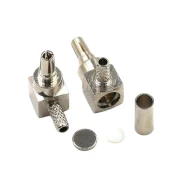 Rf Head Crc9 Male Head Bent 90 Degree Crimping Rg316174 Etc. Crc9-jw-1.5 Adapter1