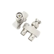 Rf Video Surveillance Adapter Q9 Video Head Bnc Three-way Connector One Male And Two Female Bncjkk Bridge Type Pure Copper1