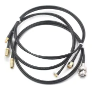 Rg174 Flexible Rf Cable Bnc To Sma-jj Adapter Cable Bnc Male To Male Smb-kmmcxmc1