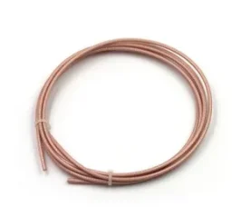 Rg179 Wire 75 Ohm Teflon High Temperature Resistant Coaxial Cable Sff-75-1.5-1 Rg179 Silver Plated Wire1