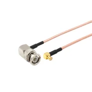 Rg316 Rf Adapter Cable Mcx Elbow Male To Bnc Elbow Male Q9mcx-jjw High Frequency Extension Coaxial Line1