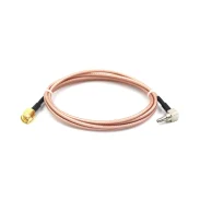 Rg316 Rf Cable Sma Inner Screw Inner Needle To Crc9 Elbow Male Coaxial Feeder Sma-jcrc9-jw1