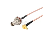 Rg316 Rf Coaxial Cable Bnc Female To Smb Male And Female Q9 Oscilloscope Adapter Silver-plated Cable1