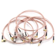 Rg316 Silver Plated Rf Connection Jumper Ssmbsma-kk-kj Bnc Male To Female To Ssmb Male To Female Extension1