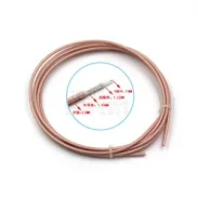 Rg316 Silver-plated Wire High Temperature Resistant High Frequency Wire Rf Coaxial Cable 50-1.5 Rg316 Feeder 50 Ohm1