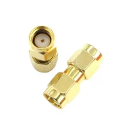 Rp-sma-jj Rf Connector Internal Thread Internal Hole Dual-pass Female Antenna Base Dedicated Female To Female Adapter1