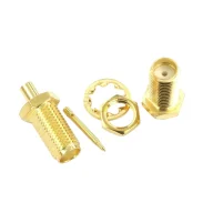 Rpsma-kb2 Straight Head Outer Screw Inner Needle Without Wire Welding Semi-flexible Steel Rg405 Sma Reverse Female1