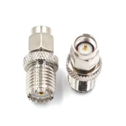 SMA Male to miniUHF Female SMAMINIUHF-KJ Mini SL16 Female to Small M Female Adapter