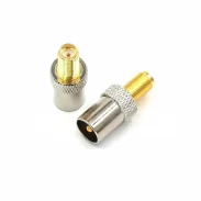 SMA to TV signal connector RF SMA-KTV-J quick-insert threadless AP test connector SMA female to TV connector