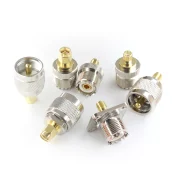 SMA to UHF adapter SMA male to M female SL16 to SMA-JJKK walkie-talkie adapter connector