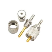 Sl16j-1.5 Cable Rf Connector Mj Male Screw Sleeve Rf Connector Uhf Male1