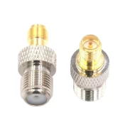 Sma Female To F Female All-copper Rf Adapter Smak-rpfk Sma Outer Screw Inner Needle To F Outer Screw Inner Hole1