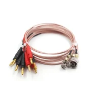 Sma Male Female To 4mm Banana Plug One To Two Rf Adapter Cable Signal Source Oscilloscope Test Extension Cable1