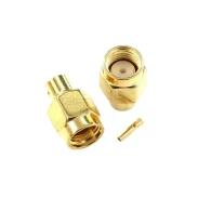 Sma Male Sma-jb3 Inner Screw Inner Hole Rf Coaxial Connector Welding Semi-flexible Semi-rigid Straight1