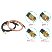 Sma Male To Sma Male Cable Extension Cable 50 Ohm-3 Coaxial Cable Feeder Rg58142 Adapter Cable1