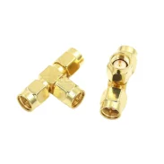 Sma Three-pin Internal Thread Sma-jjj Rf Coaxial Connector T-type Male Internal Needle Three-way Head1