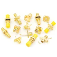 Sma-kfdjdfkkykkf Flange 4-3 Square Four-hole Diamond Two-hole Installation External Screw Inner Hole Female Seat1