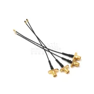 Sma-kfipx-1.13 Jumper Sma Two-hole Flange Diamond To Ipex Outer Screw Inner Hole Antenna Transfer Feeder1