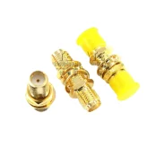 Sma-kky Rf Antenna Connector Inner Hole With Nut Length 23mm Double Head Female Antenna Connector1