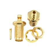 Sma-ky-1 Open Type Male Screw Inner Hole Connector Male And Female Extension Cable Adapter Press Welding Feeder Connector1