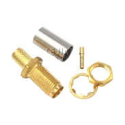Sma-ky-3 External Thread Internal Hole Sma Female Terminal Crimping Feeder Welding Head Rf Connector1