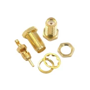 Sma-ky Split Window Type External Thread Inner Hole Male And Female Head Extension Adapter 1.13 Wire Welding Feeder Connector1