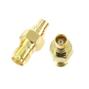 Smamcx-kk Rf Coaxial Connector Sma Outer Screw Inner Hole To Mcx Female Adapter Antenna Seat1