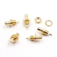 Smb Rf Connector Smb-jy Smb Male Head With Nut Fixed Chassis Panel Design Full Copper Connector1