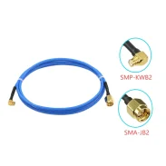 Smp To Sma Male Smp Bent Female Rg405 Semi-flexible Rf Cable Smp-kwb2 High Frequency Test Jumper1