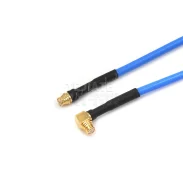Smp To Smp Male And Female Extension Cable Smpsmp-kk Elbow Female Connector Rg405 Blue Semi-flexible Coaxial Cable1