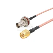 Ssma Male To Bnc Female Extension Cable Ssma-jjbnc-ky Rg316 Silver-plated Rf Connection Jumper1
