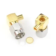 Stainless Steel Sma-jwb2 High Frequency Terminal Elbow Male Inner Pin Welding 086rg405 Semi-flexible Semi-steel Cable1