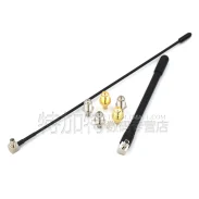 TS9-JSMA-K RF Coaxial Adapter, TS9 Male to SMA Female TS9 Adapter, TS9 Elbow Antenna