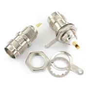 Tnc Coaxial Female Socket Tnc Rf Connector Tnc-ky Pcb Panel Socket Tnc-50ky1