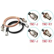 Tnc Male To Tnc Male Extension Cable Tnc-jj Jw Tnc-jk Male To Female Coaxial Cable Rg58142 Adapter Cable1